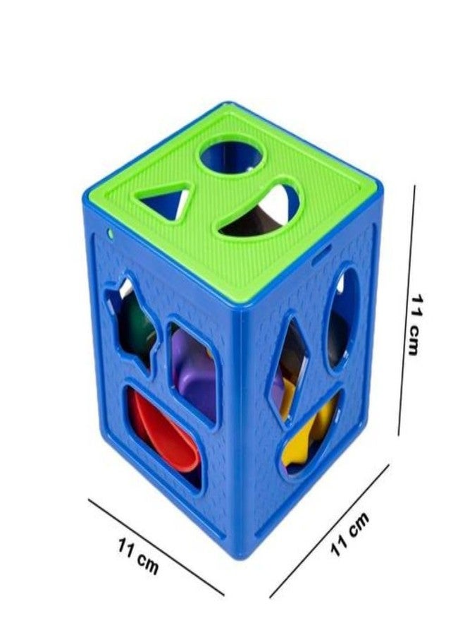 Camin Shape Sorter Cube, Educational Toy with 9 Multi-Coloured Shapes, Learning Activity Toy for Toddlers 1+ Years - Image 3